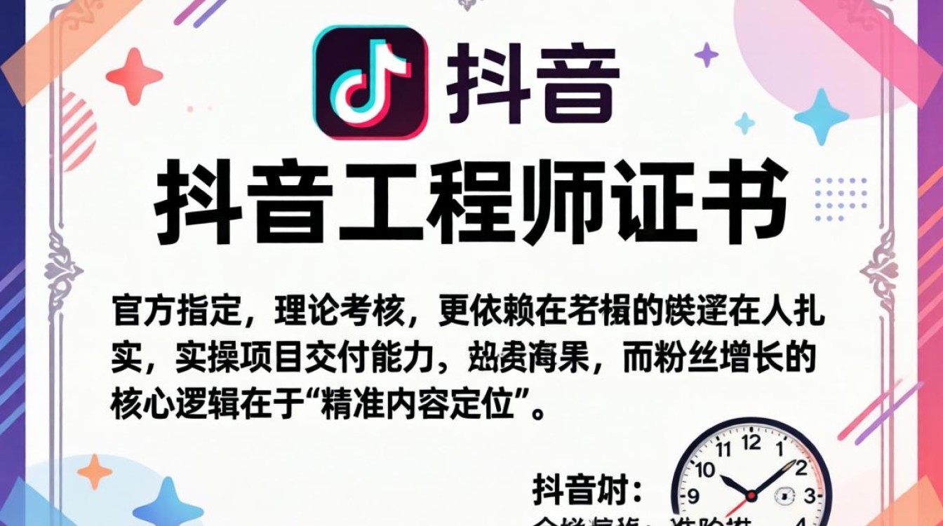 抖音工程师证书怎么获得?抖音工程师证书报考条件是什么 抖音工程师证书报考条件是什么