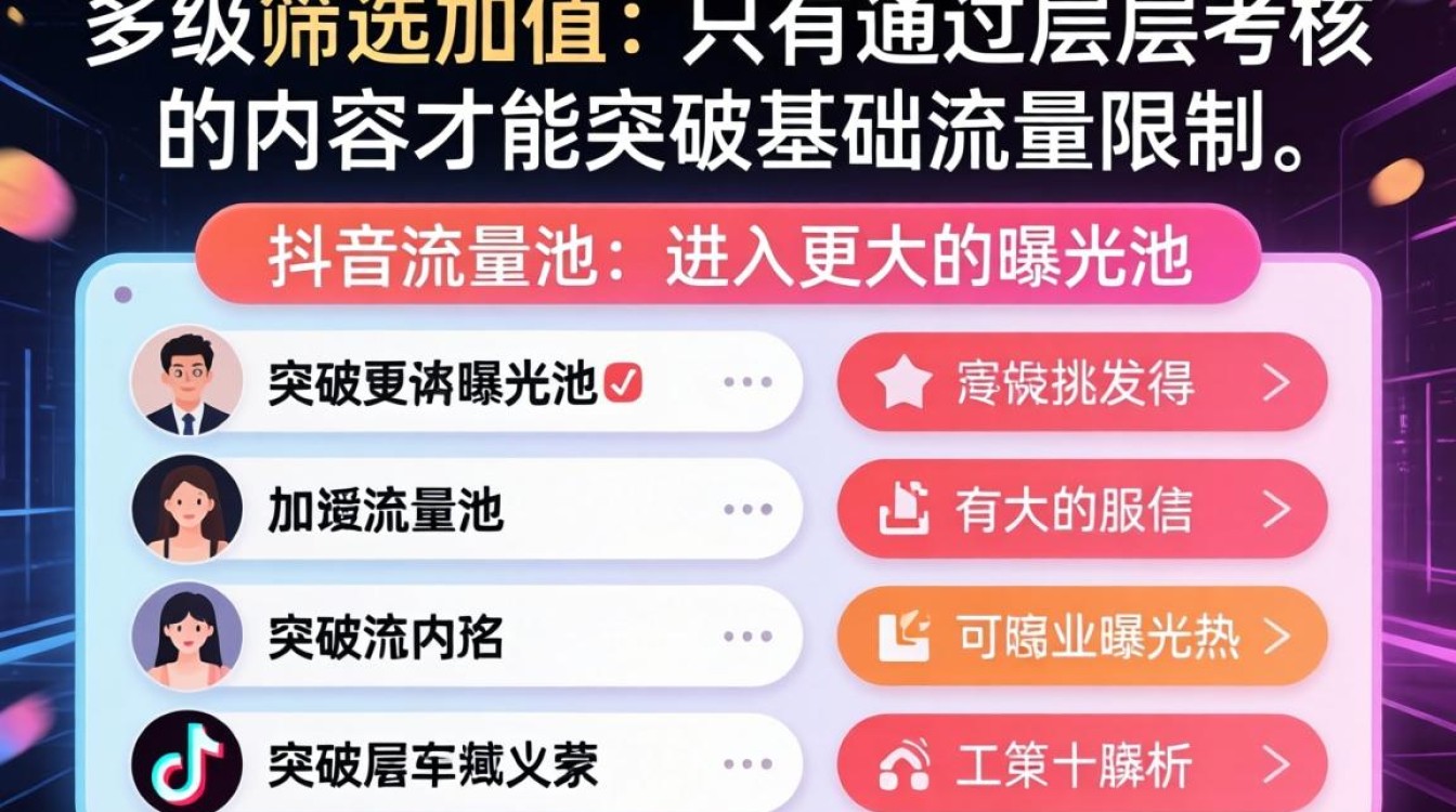 抖音流量池分配规则详解