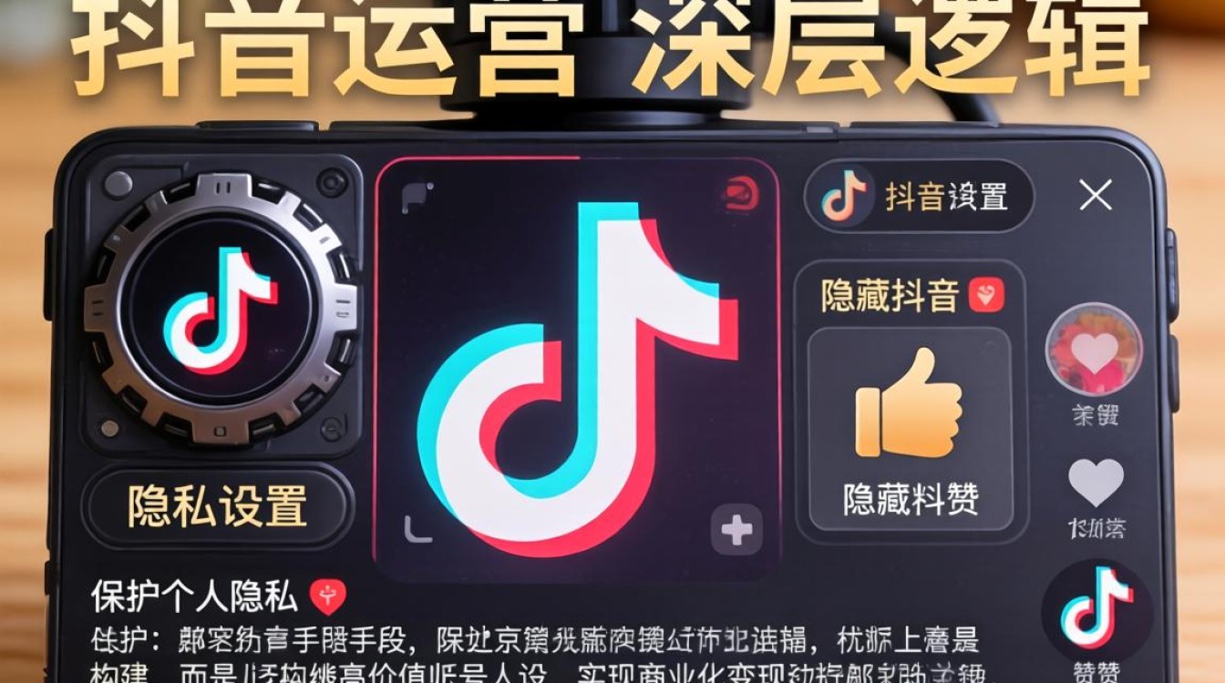 怎么隐藏抖音的赞和收藏