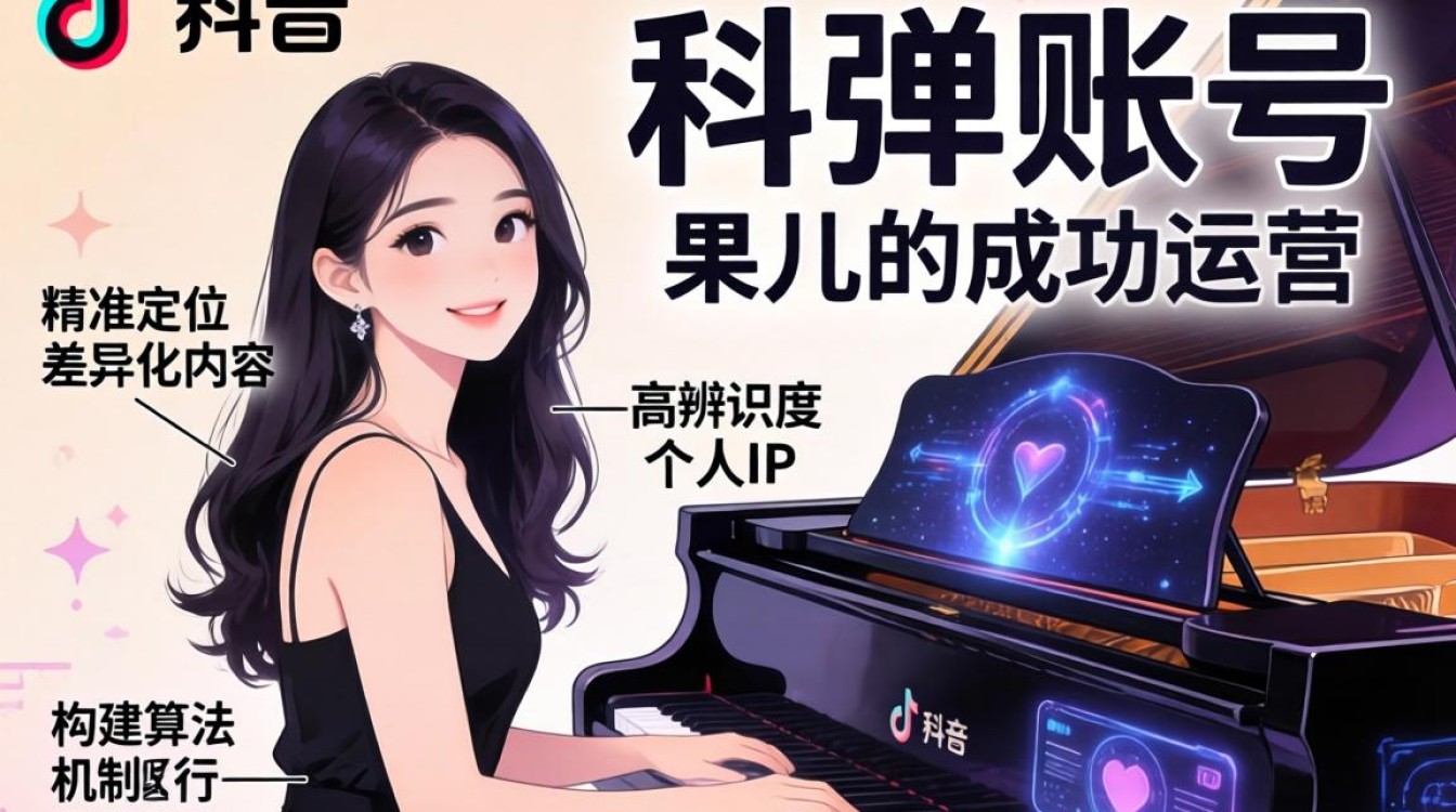 TikTok果儿弹钢琴账号如何运营?钢琴博主涨粉技巧有哪些 TikTok果儿弹钢琴账号如何运营