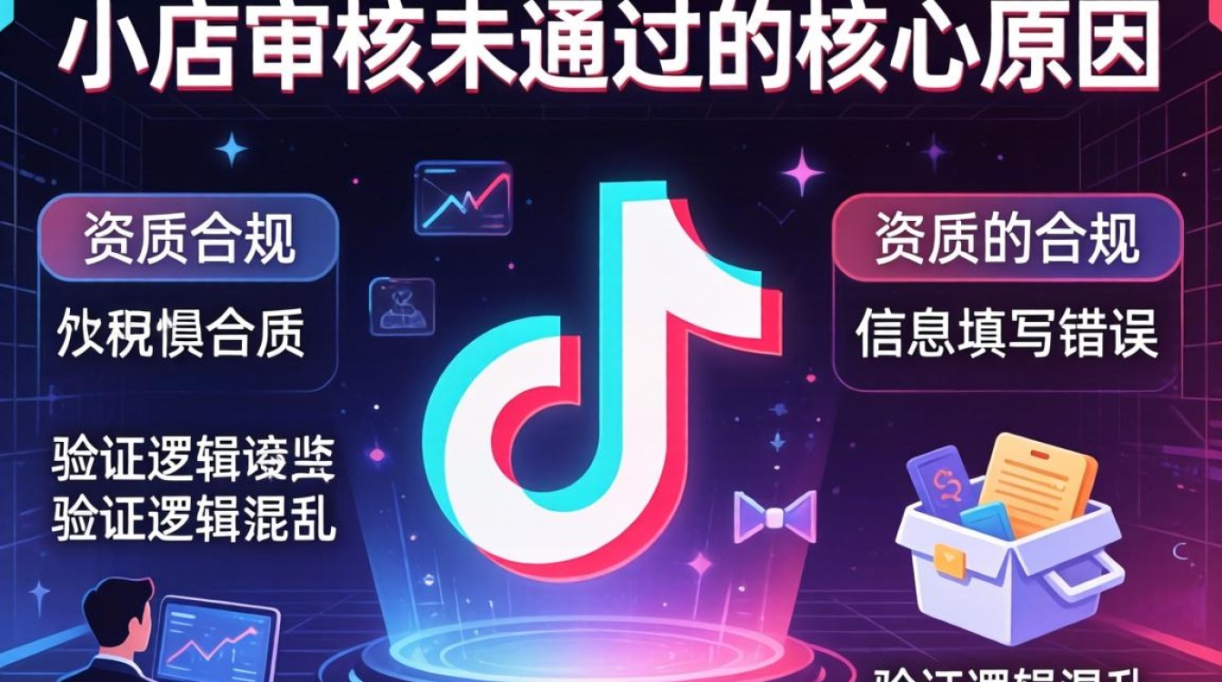 TikTok小店没审核通过怎么办?新手运营实操教程详解 TikTok小店没审核通过怎么办
