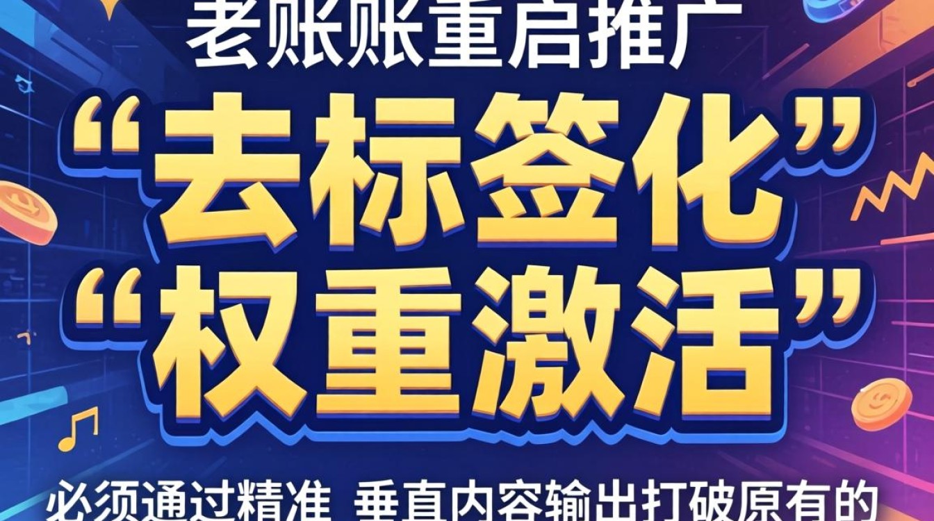 老账号抖音如何提升权重和流量