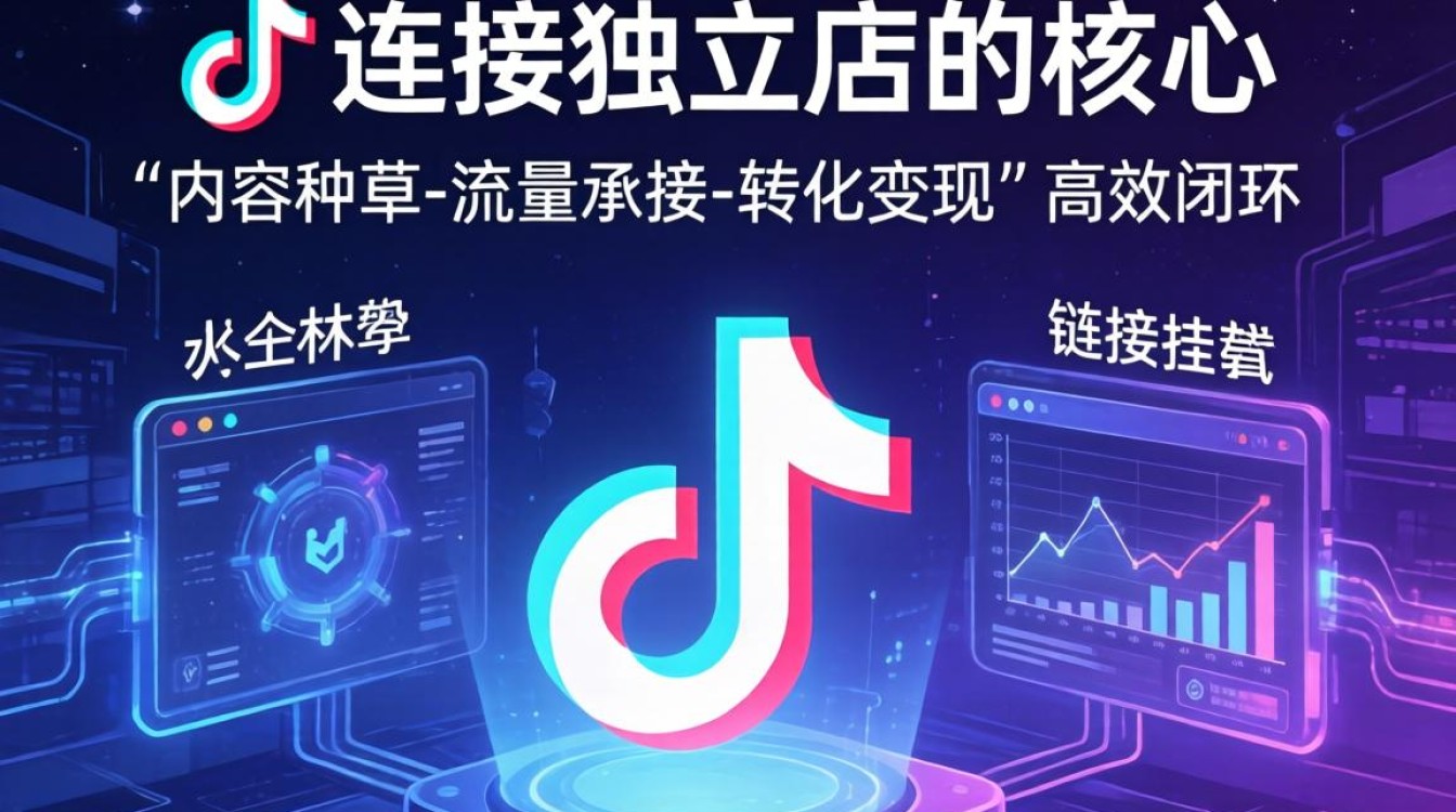 TikTok怎么连接独立站