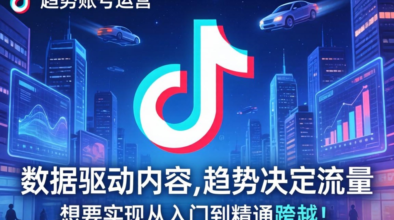 抖音趋势分析账号运营从入门到精通