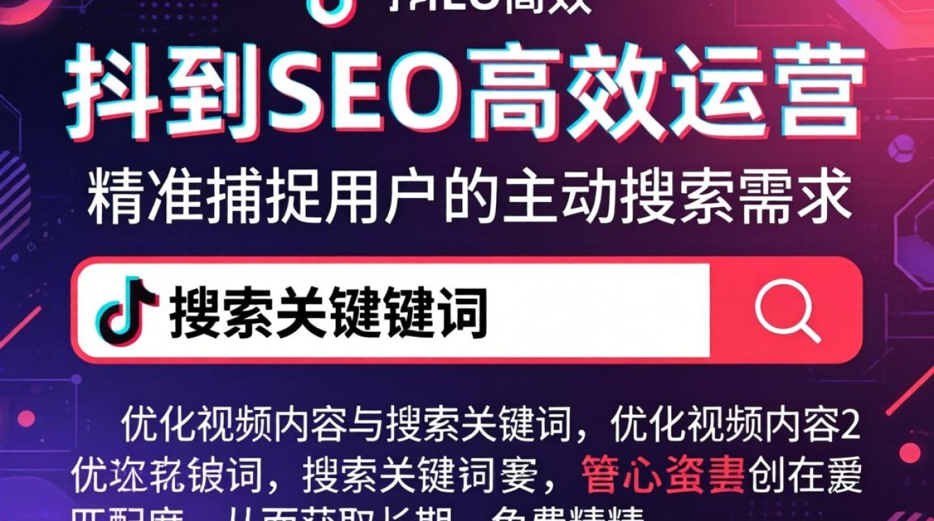 抖音SEO高效运营方法与变现技巧