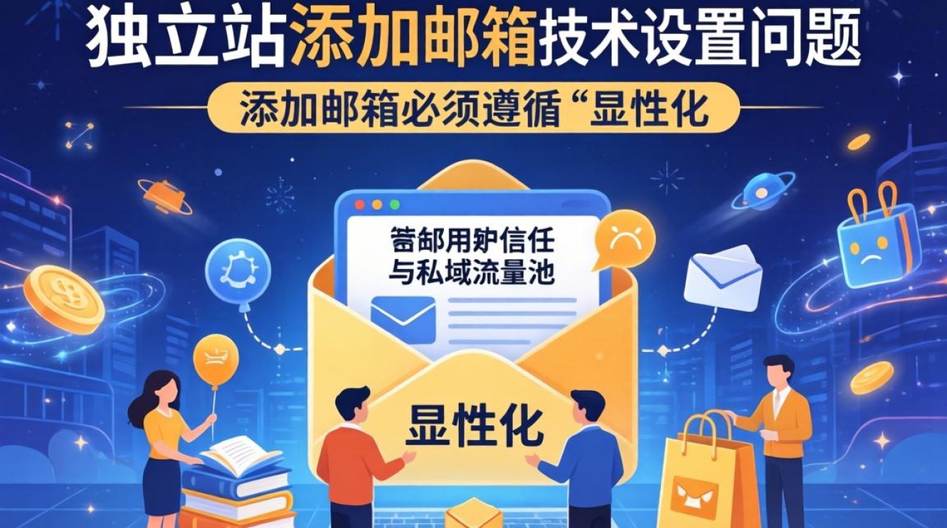 跨境独立站怎么添加邮箱