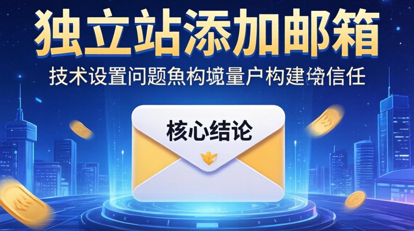 跨境独立站怎么添加邮箱