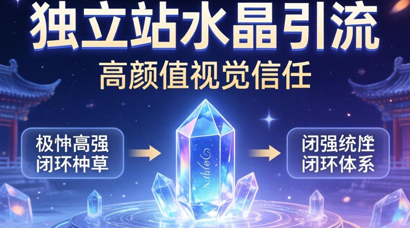 独立站做水晶怎么引流?独立站水晶引流有哪些方法 独立站水晶引流有哪些方法