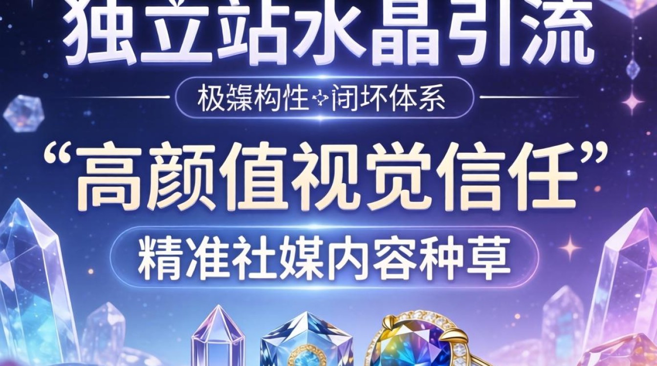 独立站做水晶怎么引流?独立站水晶引流有哪些方法 独立站水晶引流有哪些方法