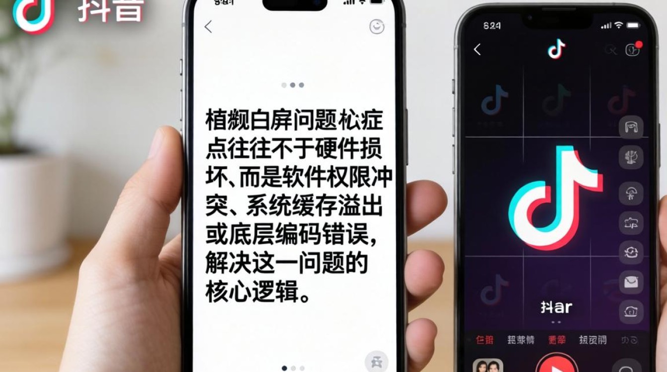 抖音录屏白屏是什么原因