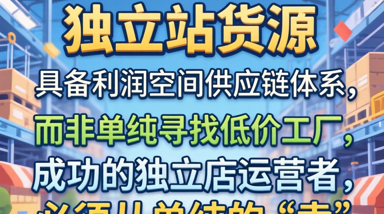 独立站货源哪里找比较好
