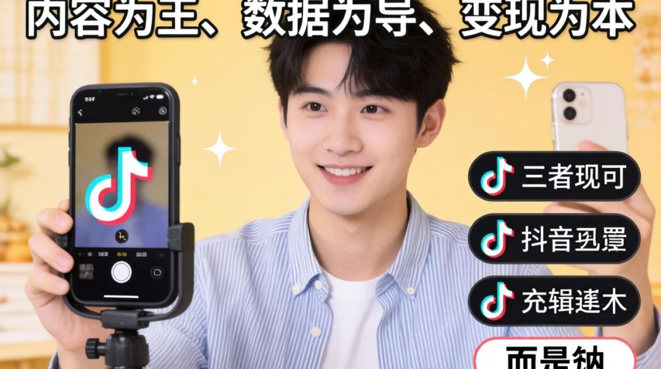 抖音视频拍摄运营技巧与变现方法