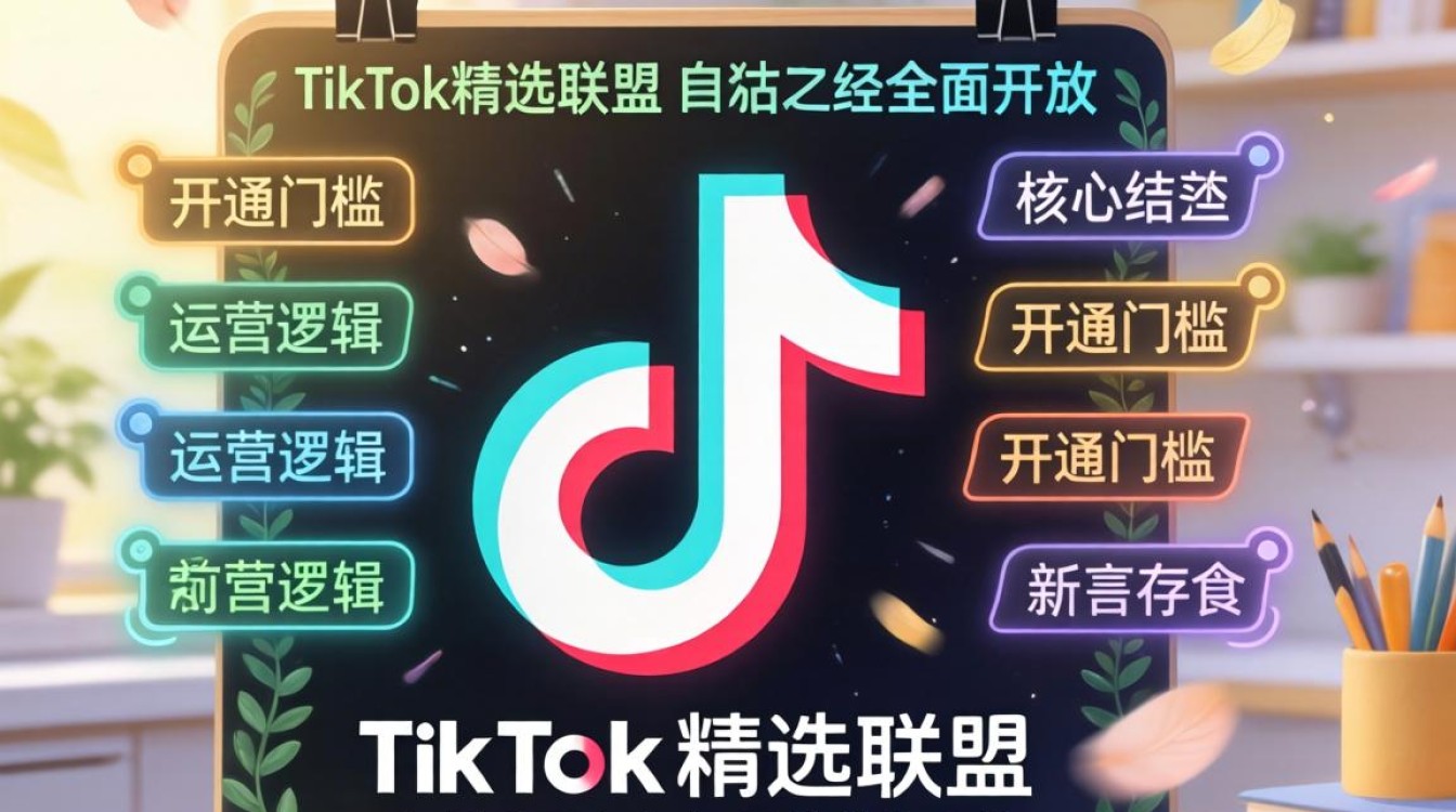 TikTok开通精选联盟了吗