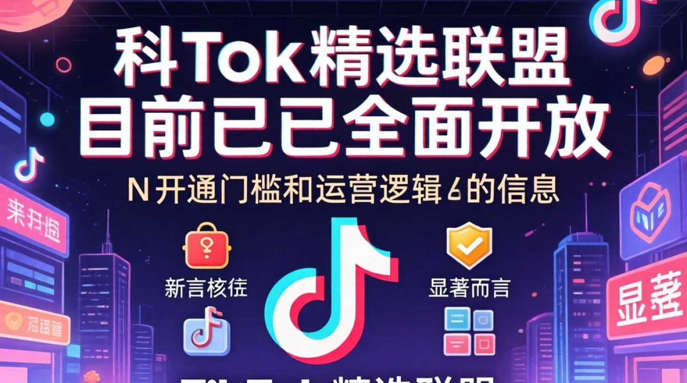 TikTok开通精选联盟了吗