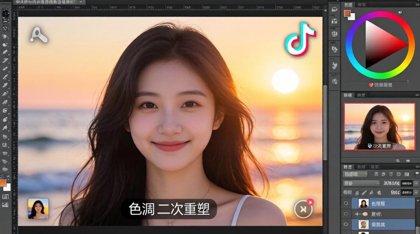 抖音调色参数怎么调好看