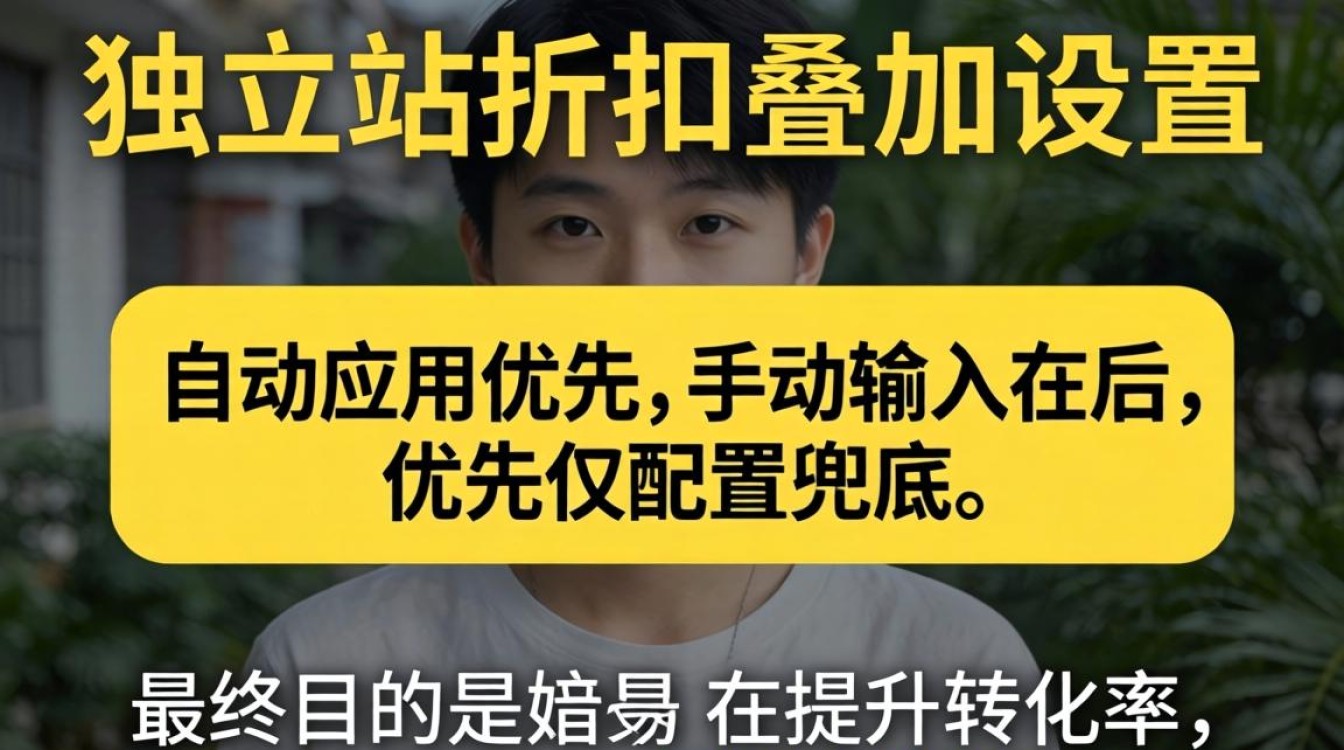独立站折扣怎么设置叠加?独立站叠加折扣设置方法 独立站折扣怎么设置叠加