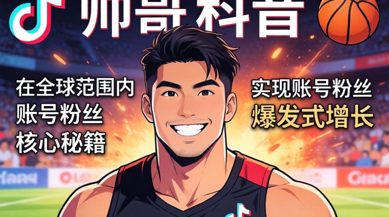 TikTok帅哥运动员如何涨粉?全球账号粉丝增长秘籍 TikTok帅哥运动员如何涨粉