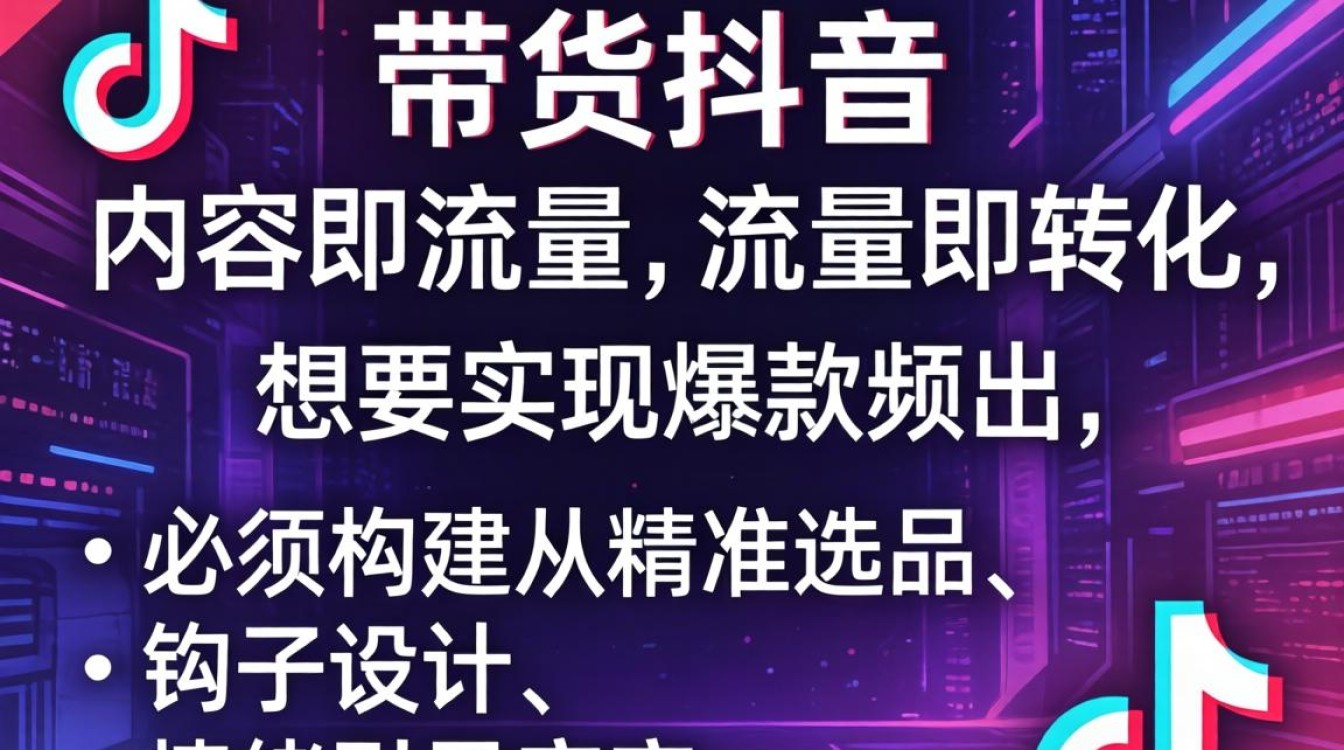 TikTok带货怎么带