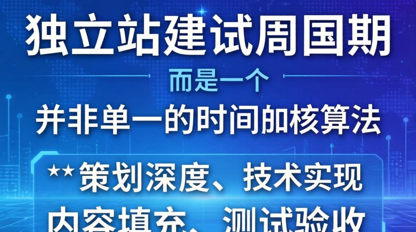 独立站建站周期怎么算?建站需要多长时间 独立站建站周期怎么算