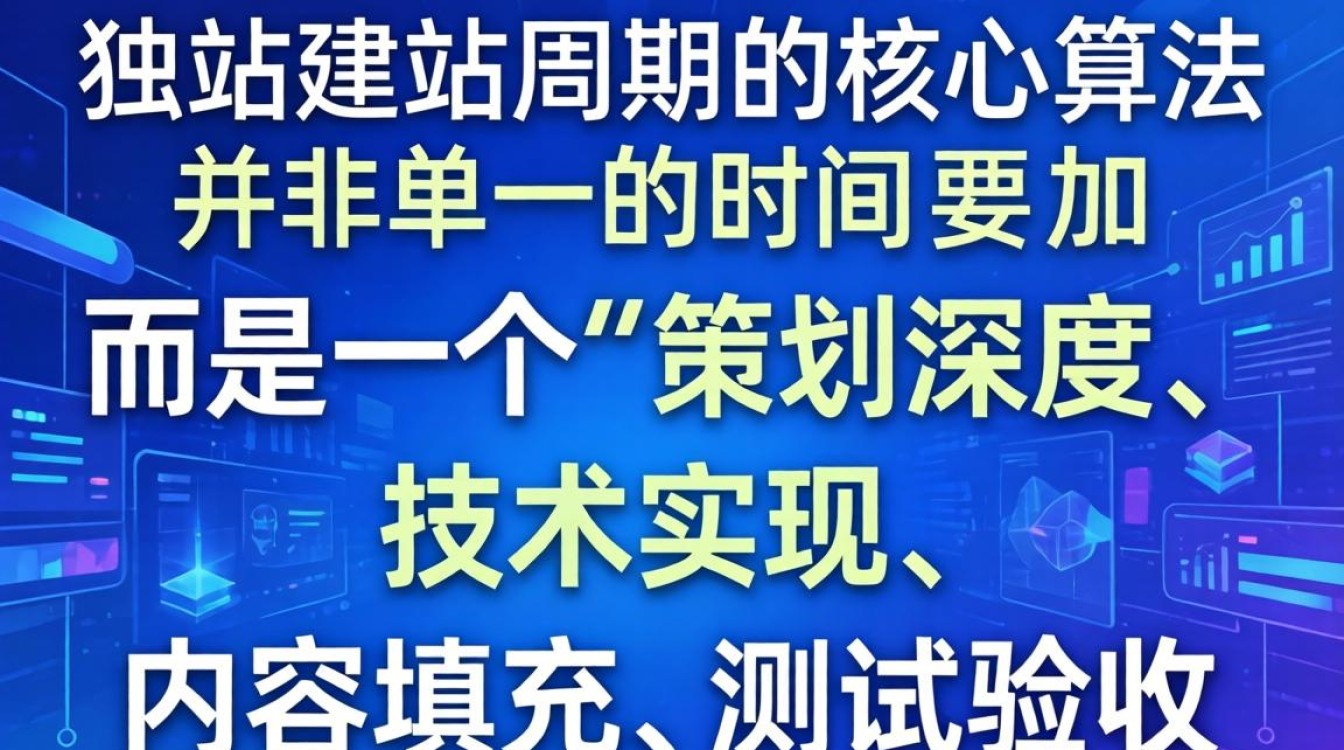 独立站建站周期怎么算?建站需要多长时间 独立站建站周期怎么算