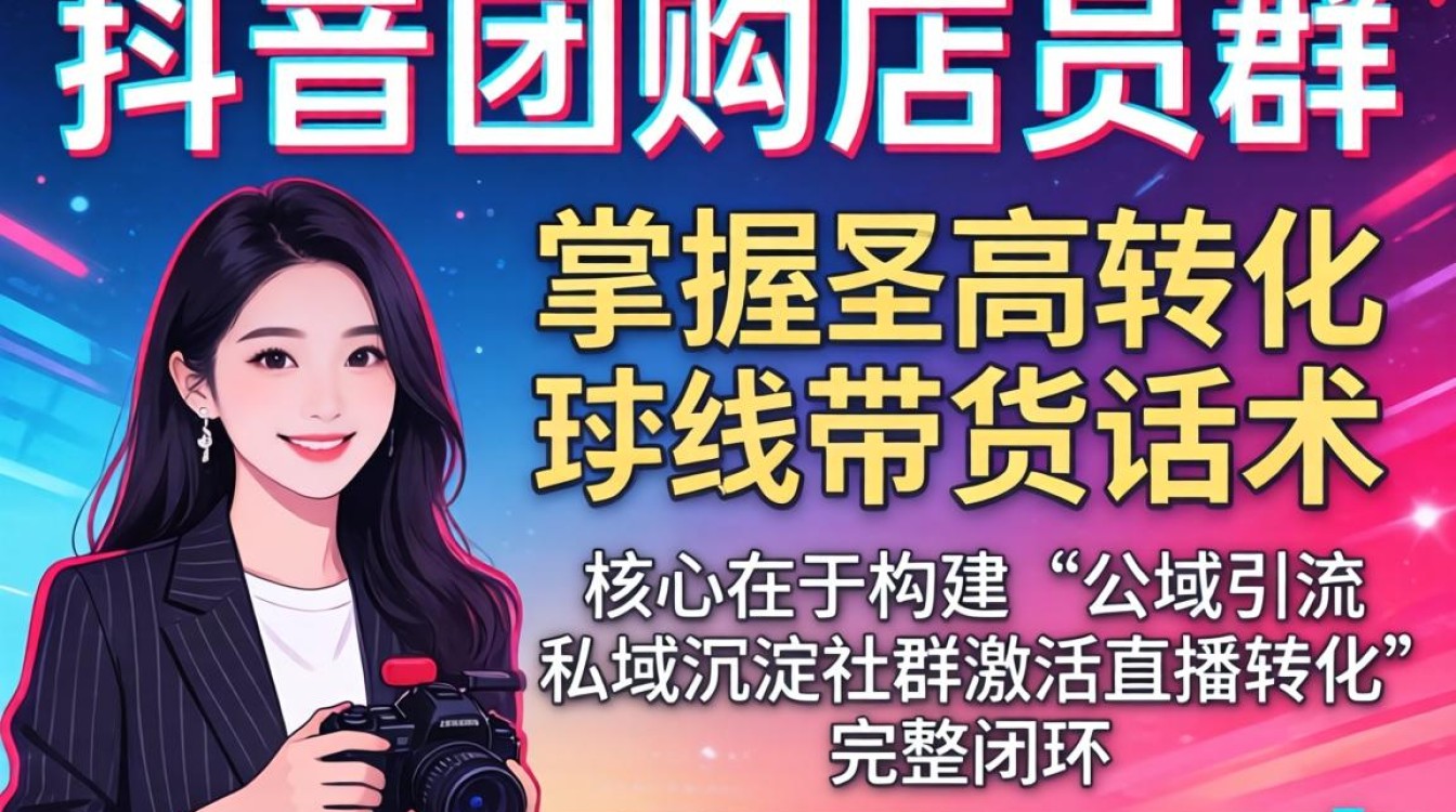 怎么添加抖音团购店员群?抖音团购带货话术与转化技巧 抖音团购带货话术与转化技巧