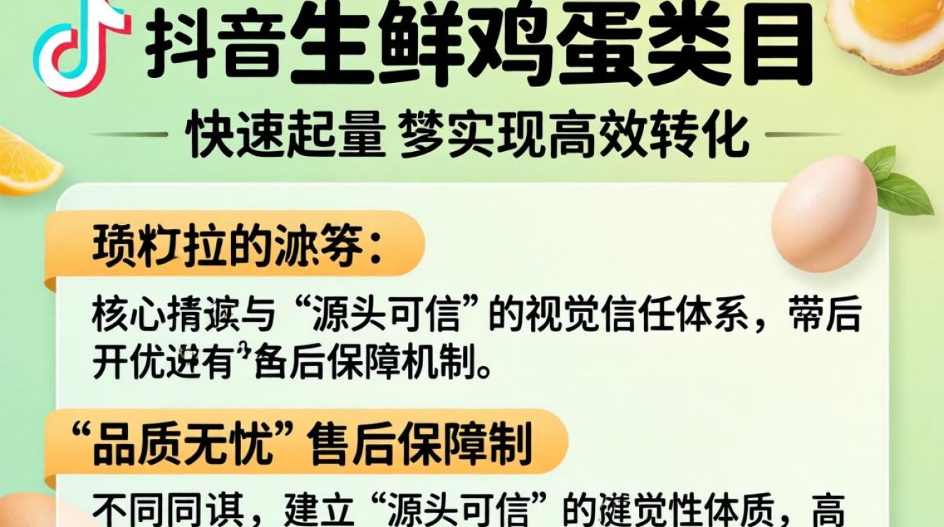 生鲜鸡蛋类目开通条件与流程详解