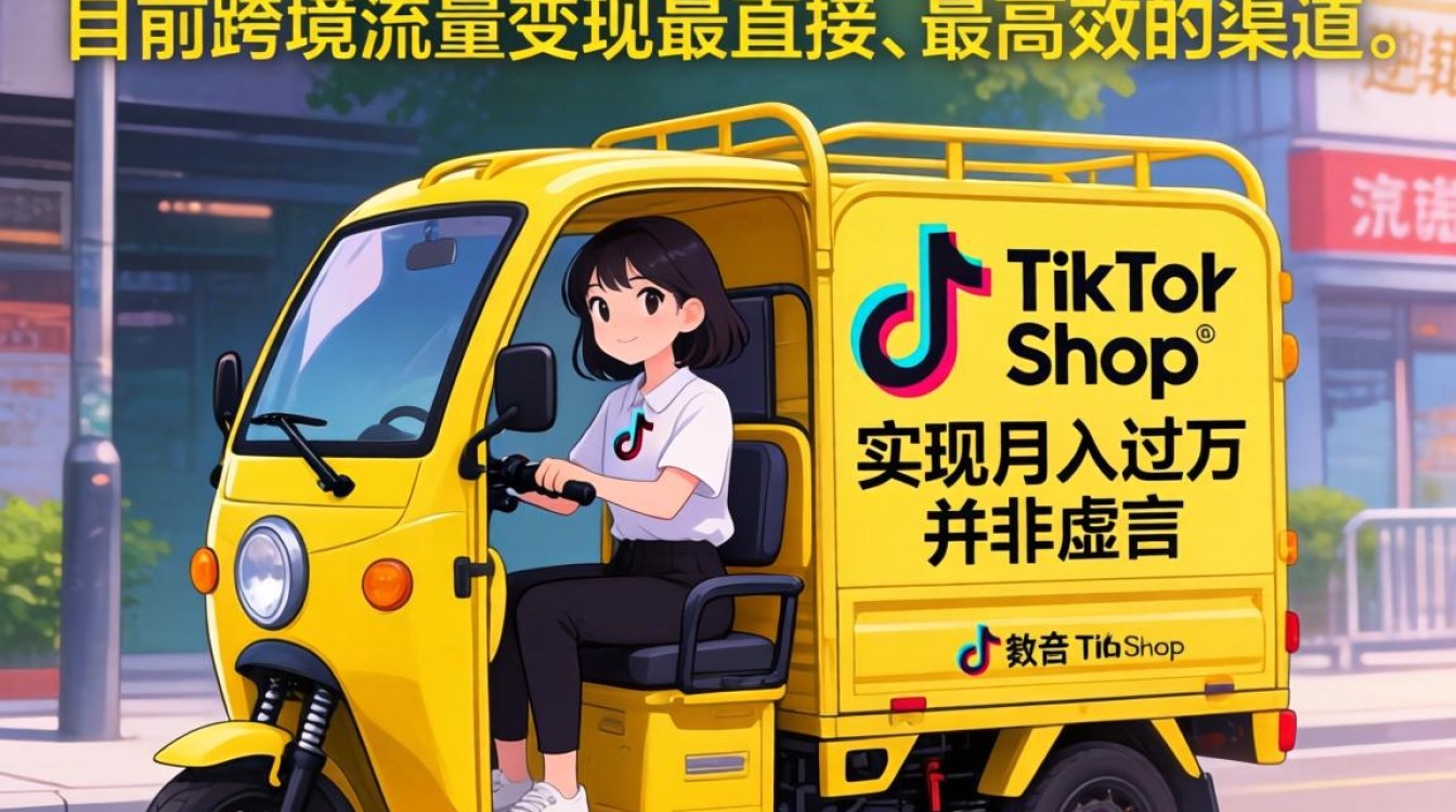 TikTok小黄车变现技巧月入过万