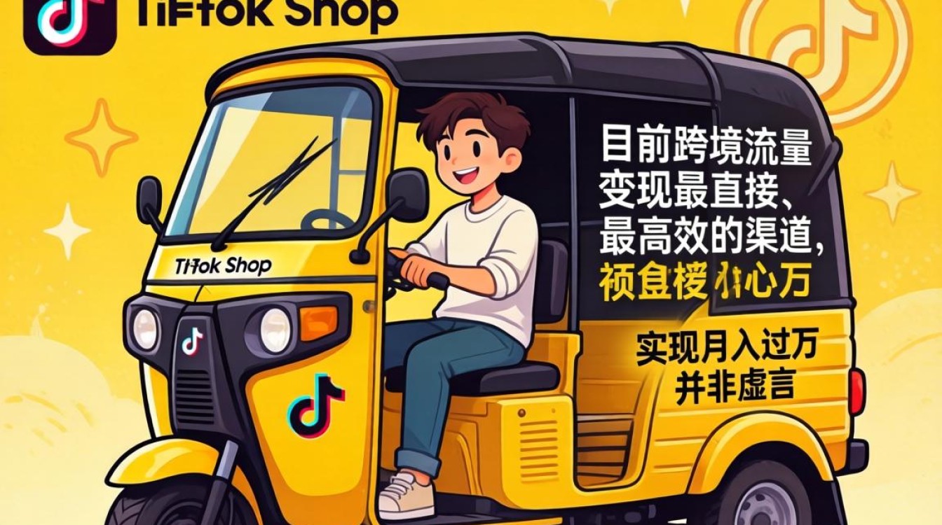 TikTok小黄车变现技巧月入过万