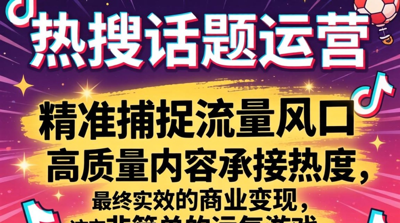 抖音热搜话题运营怎么做?从零到变现实战教程详解 抖音热搜话题运营怎么做