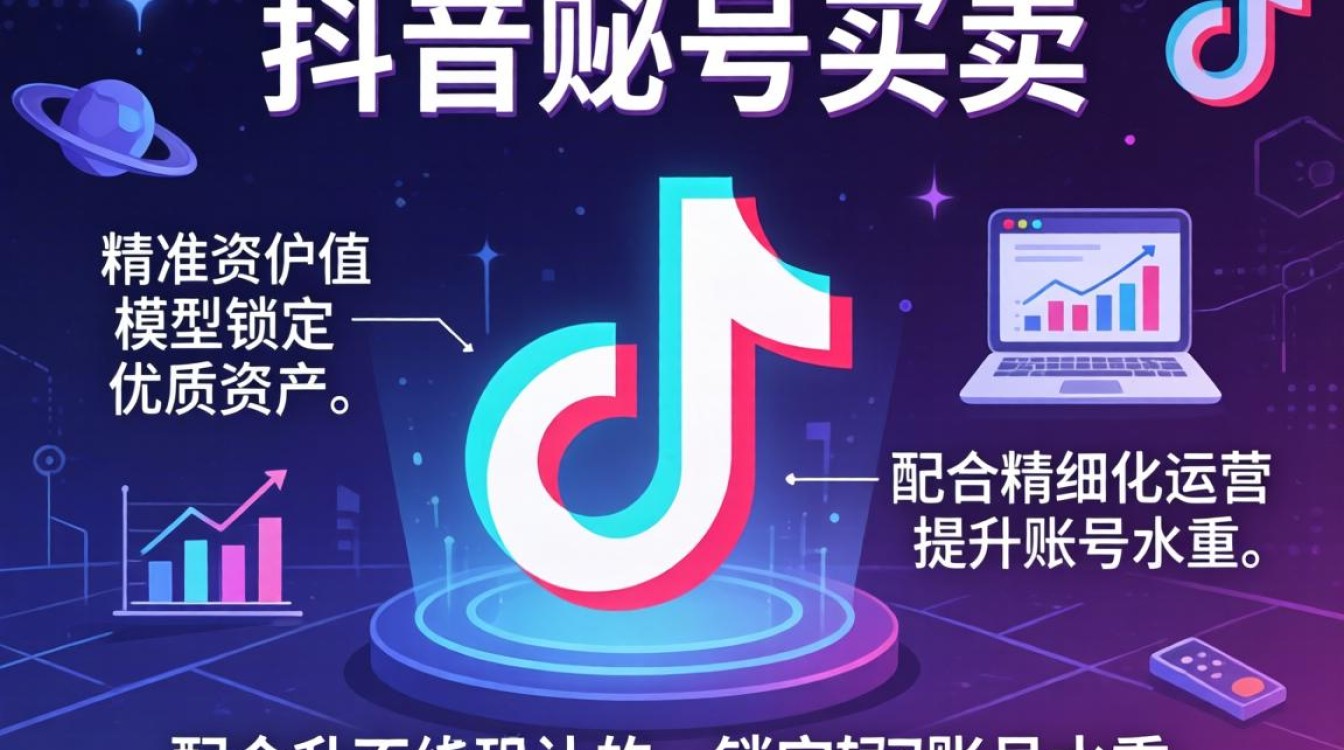 抖音账号买卖运营技巧与变现模式全解