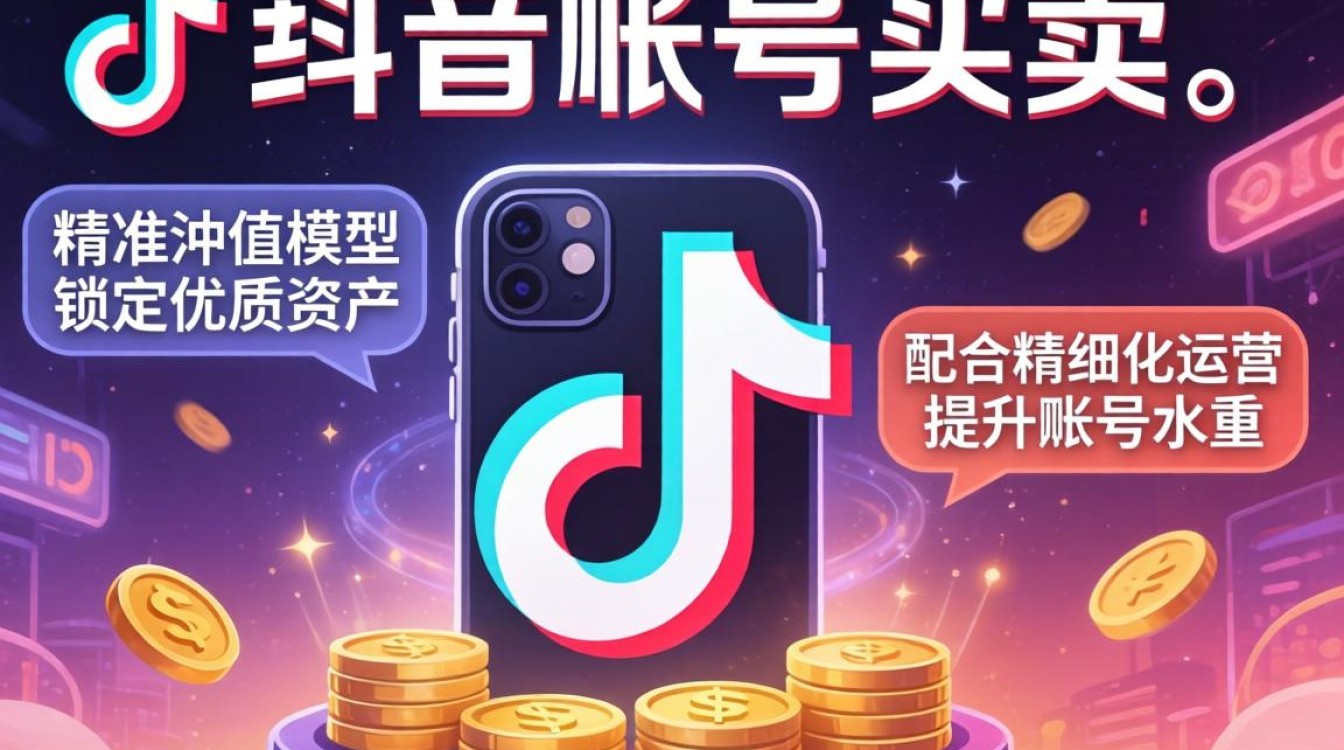 抖音账号买卖运营技巧与变现模式全解