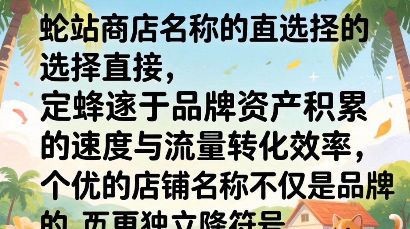 独立站store name怎么选择