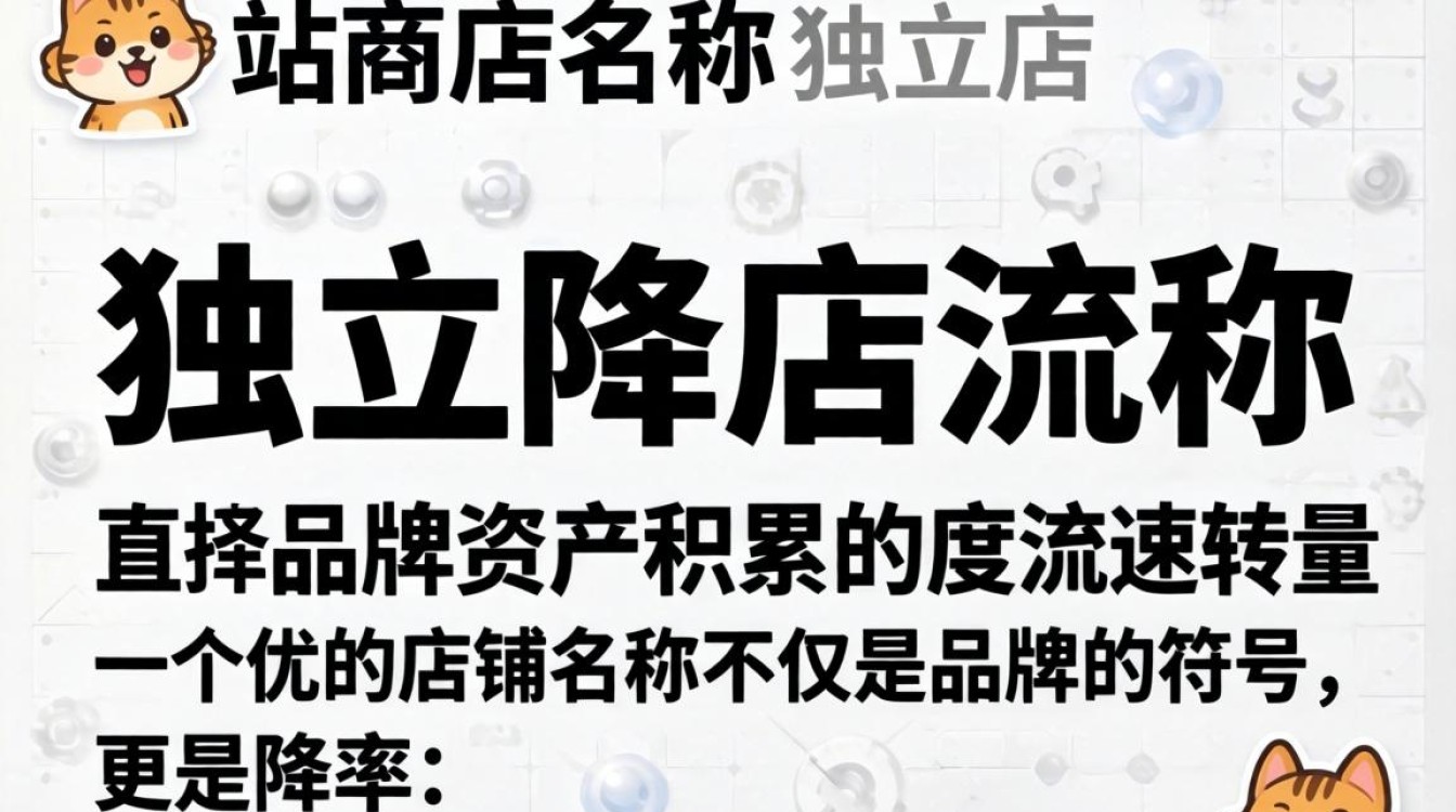 独立站store name怎么选择