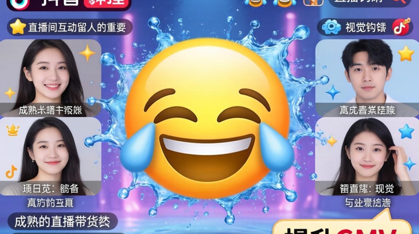 抖音表情泼水怎么弄的?直播带货玩法与技巧详解 直播带货玩法与技巧详解