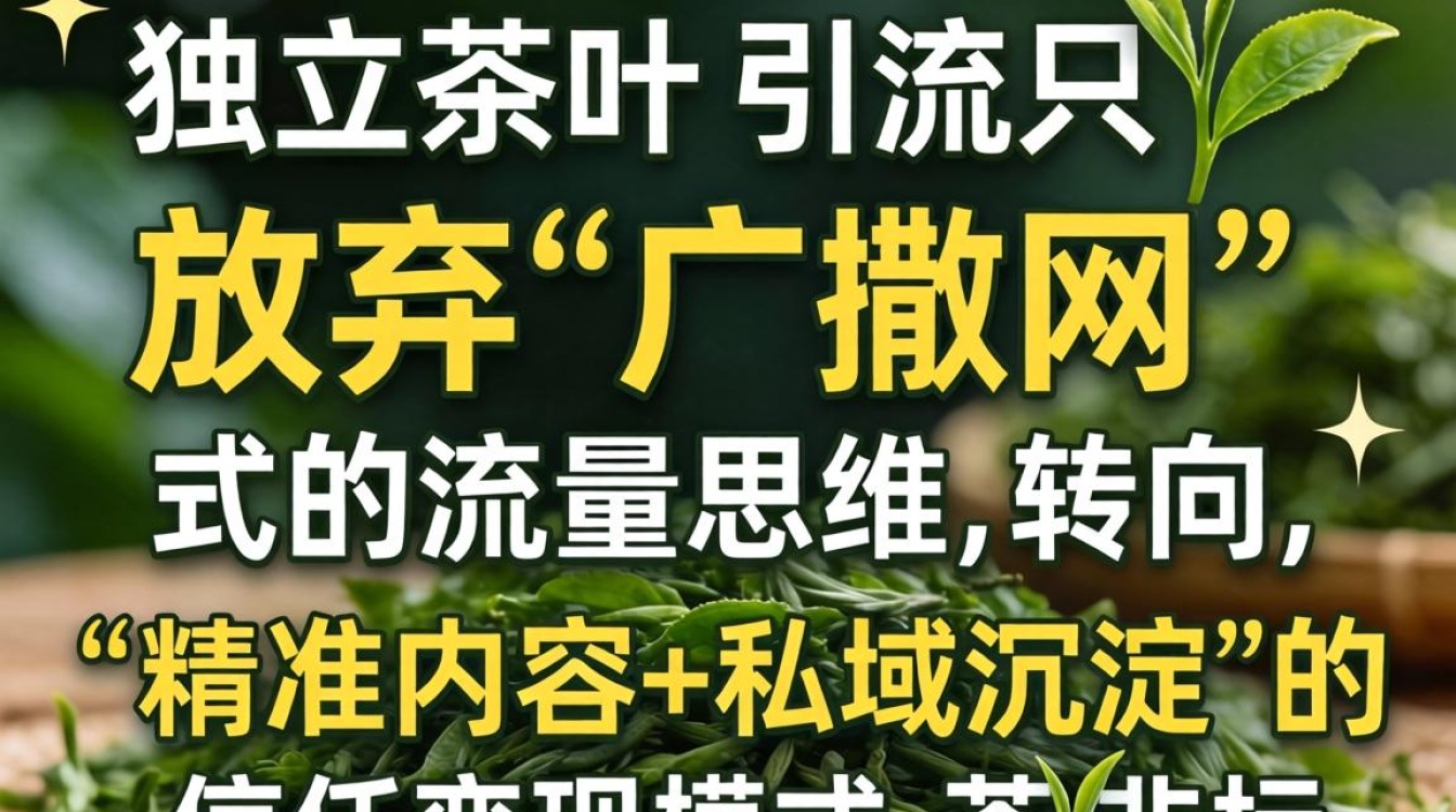 茶叶独立站推广引流方法有哪些