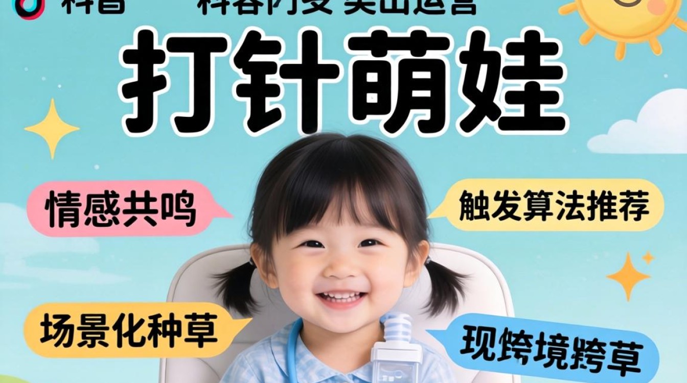 TikTok打针萌娃怎么运营