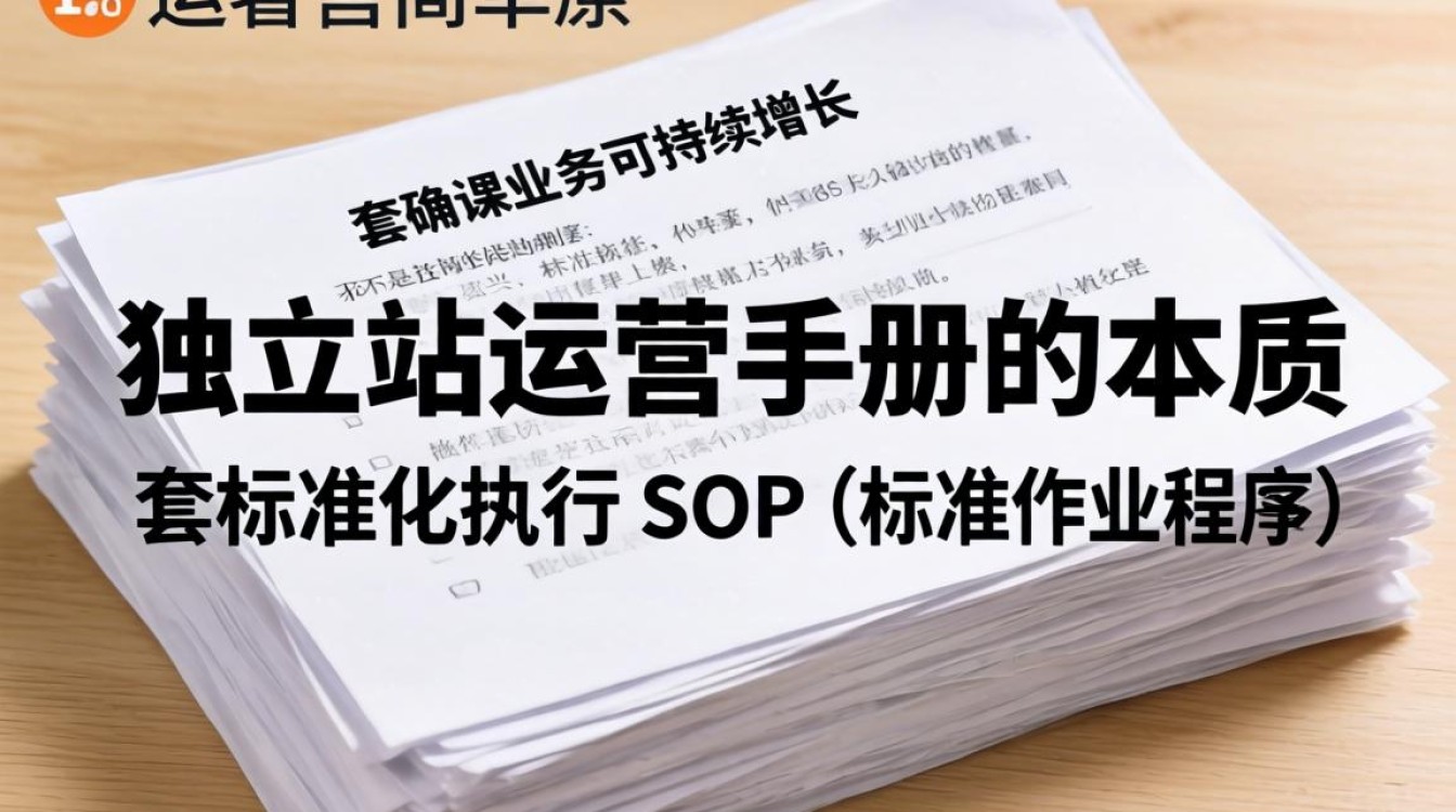 独立站运营手册包含哪些内容