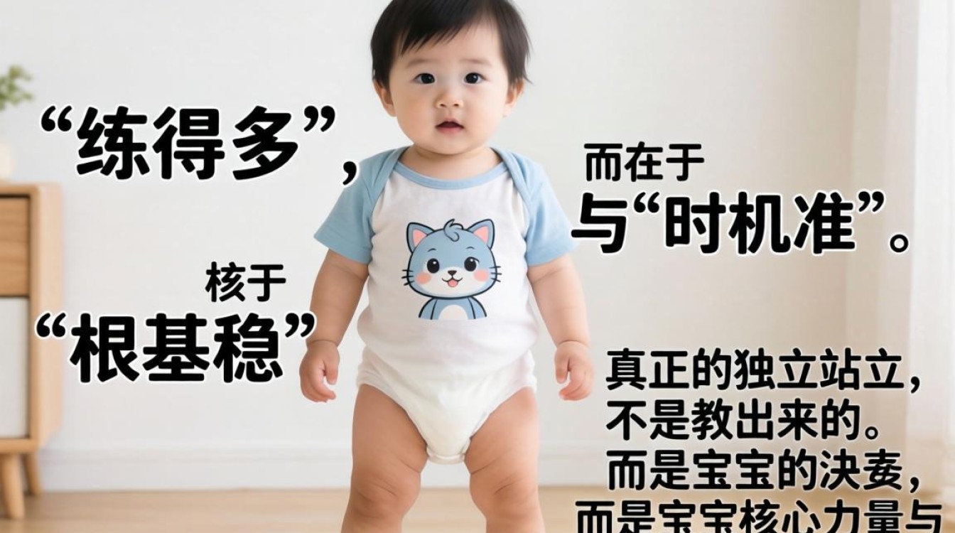 一岁宝宝独立站立训练方法