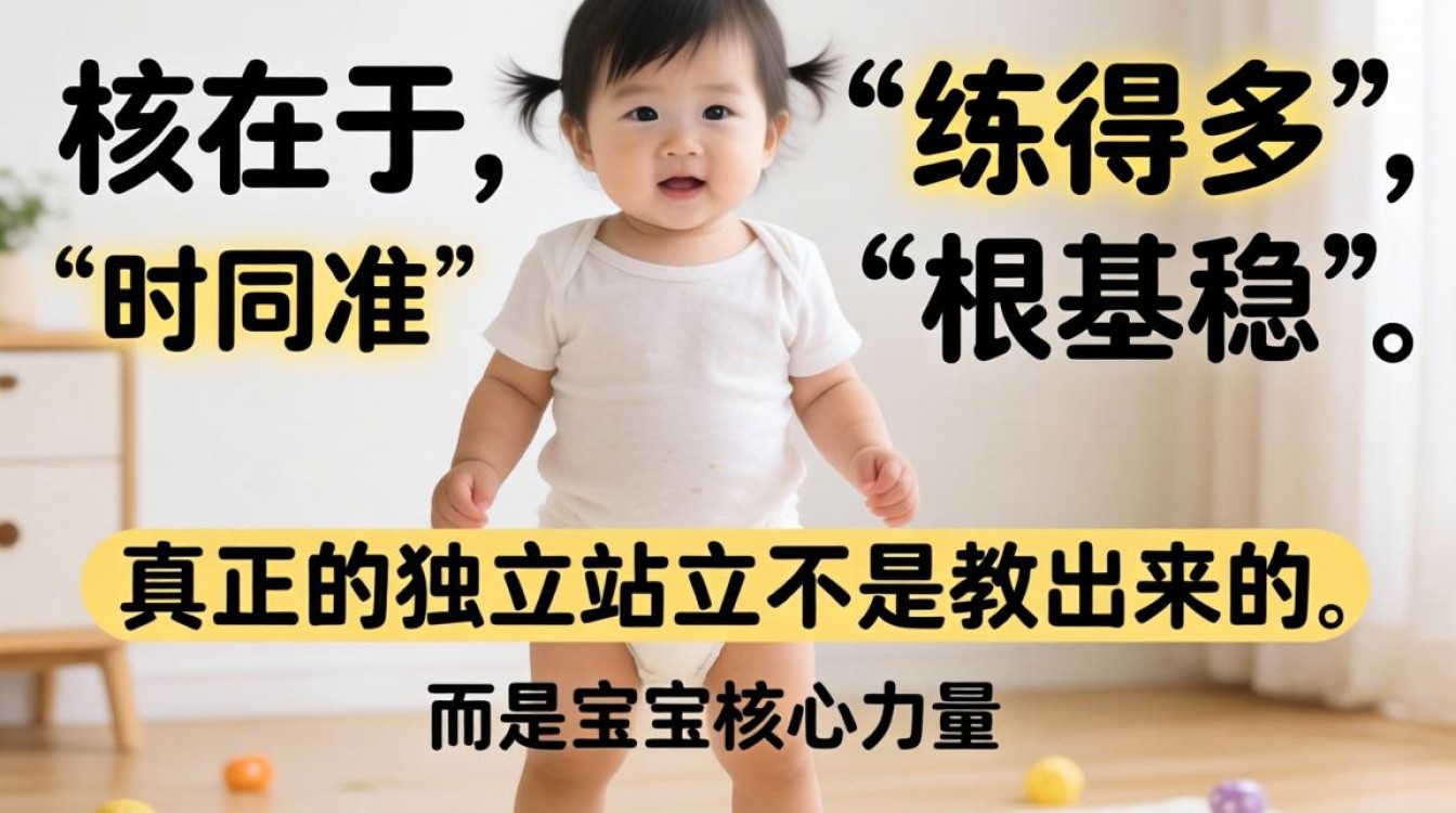 一岁宝宝独立站立训练方法