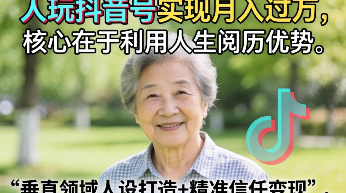 年龄大的人怎么玩抖音号