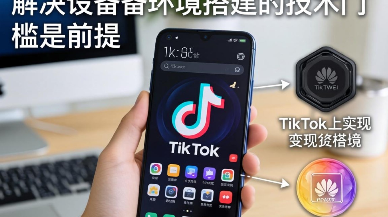 华为怎么才能用tiktok