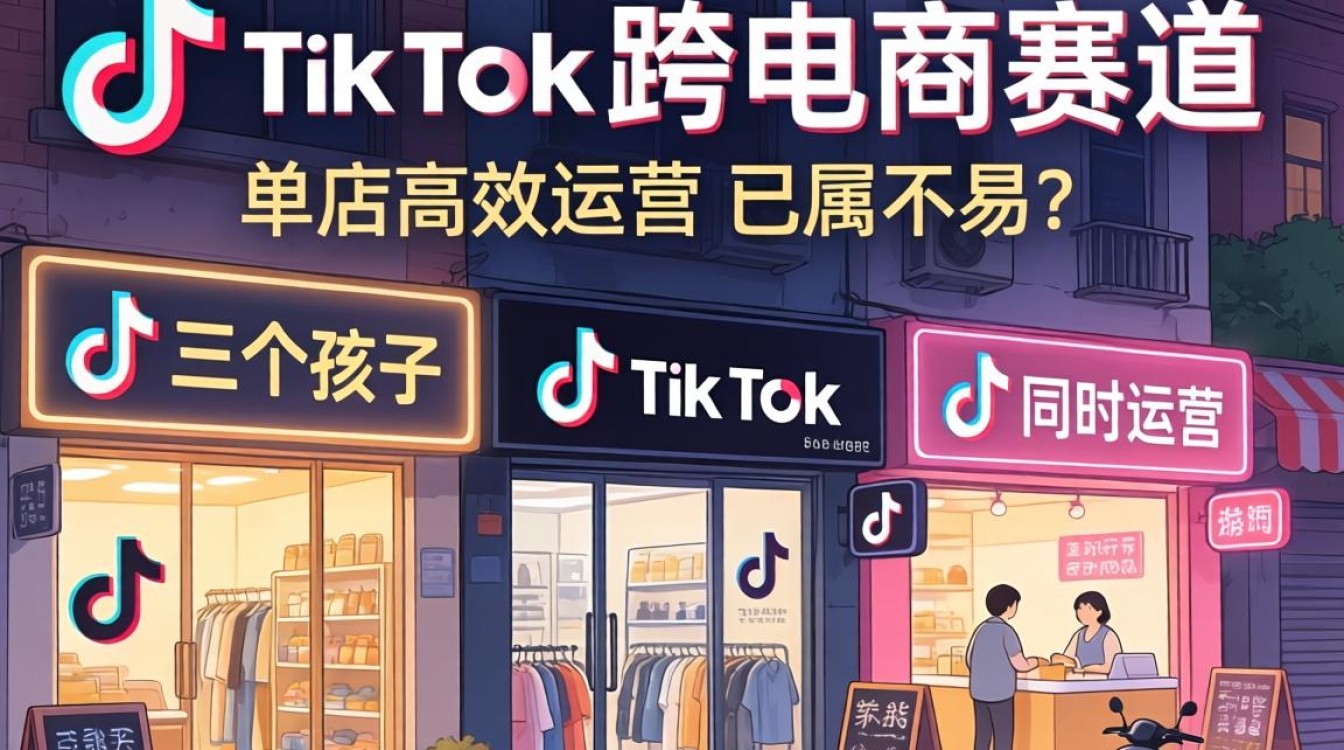 TikTok三个孩子怎么做?跨境电商实战攻略详解 TikTok三个孩子怎么做