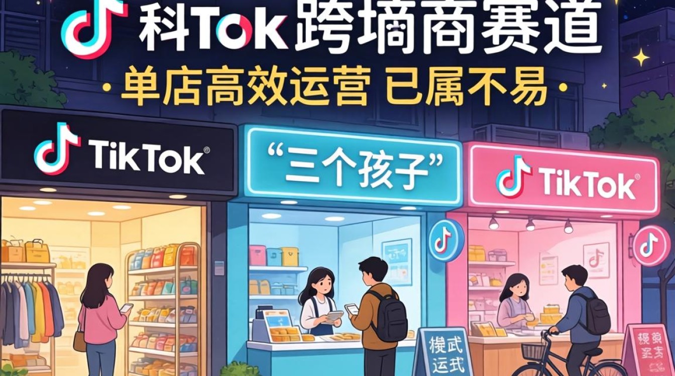 TikTok三个孩子怎么做?跨境电商实战攻略详解 TikTok三个孩子怎么做