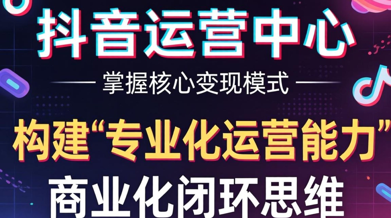 抖音运营中心变现模式有哪些