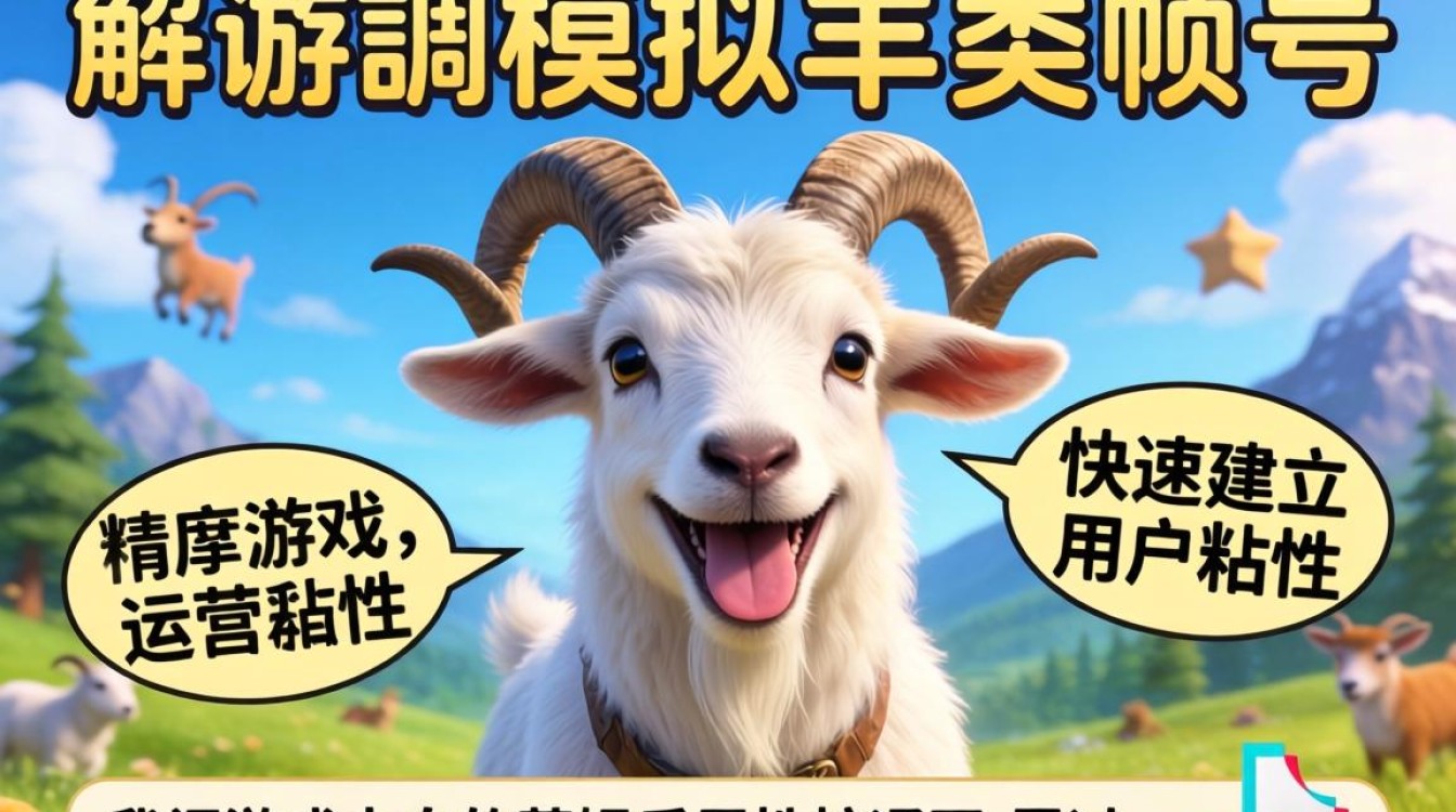 模拟山羊游戏解说精准引流技巧