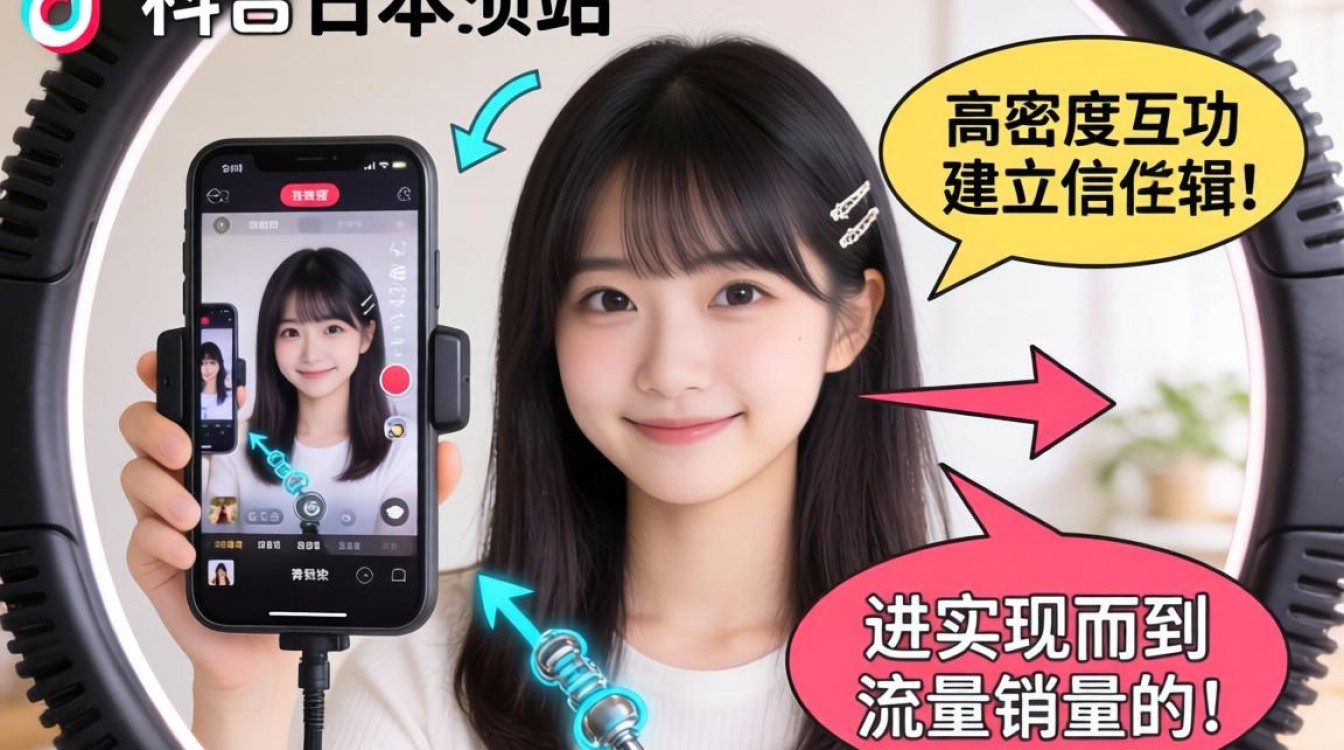 直播话术七穗tiktok日语版如何提升互动转化