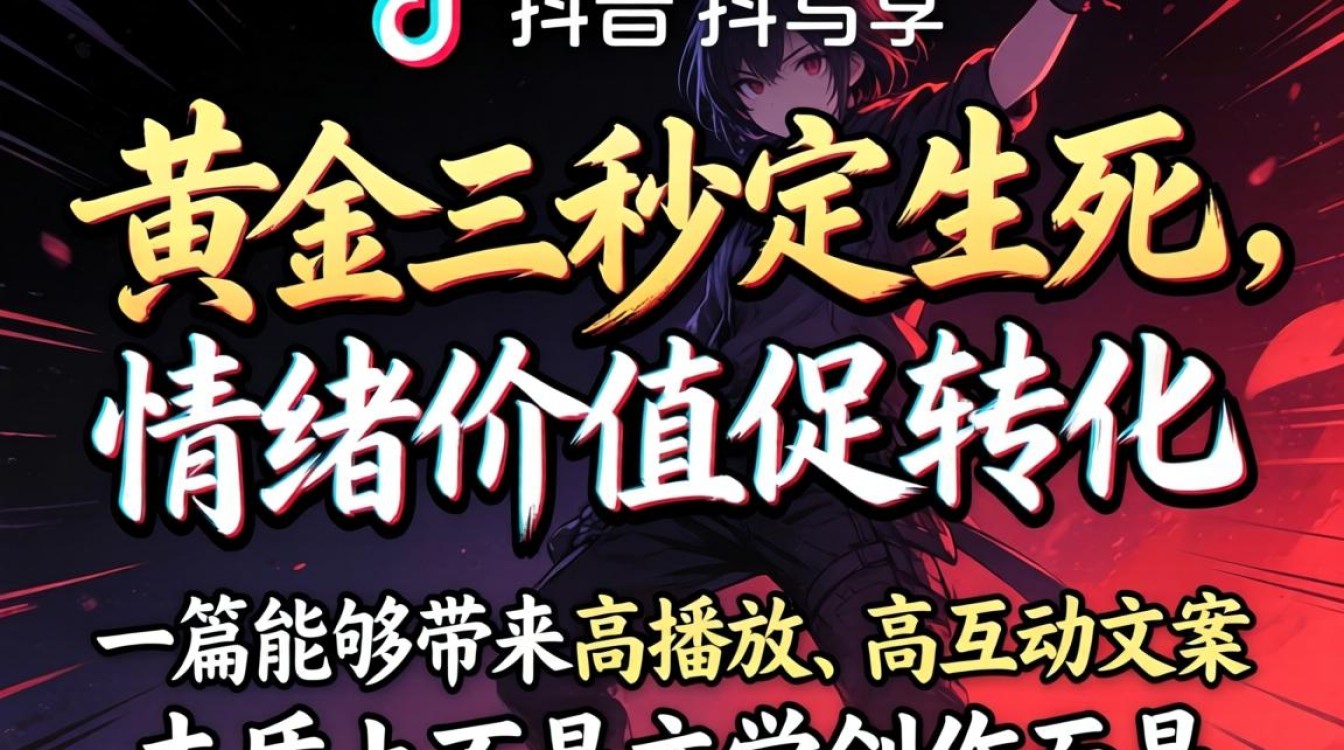 抖音怎么写文案从入门到精通实战教程