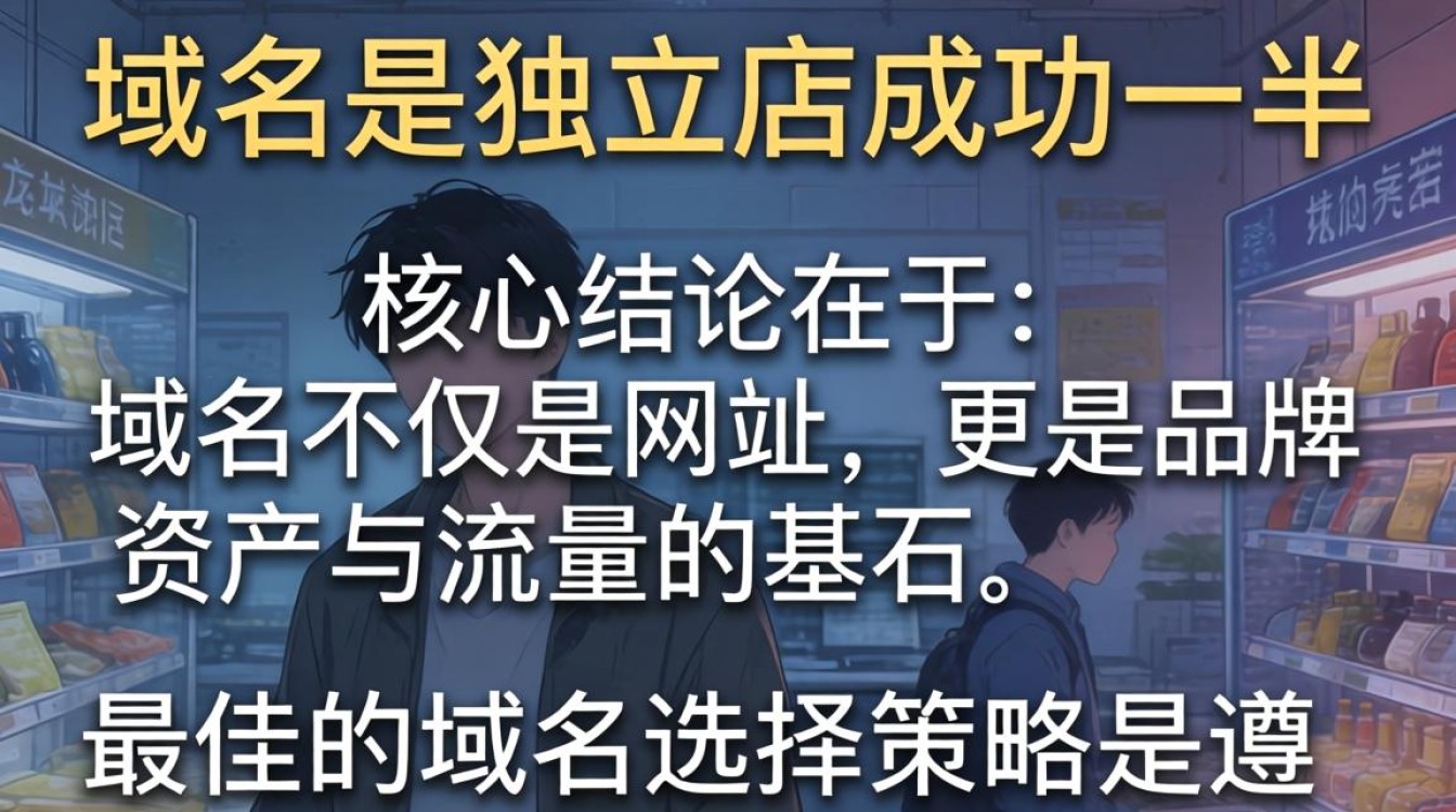 独立站域名选择技巧有哪些