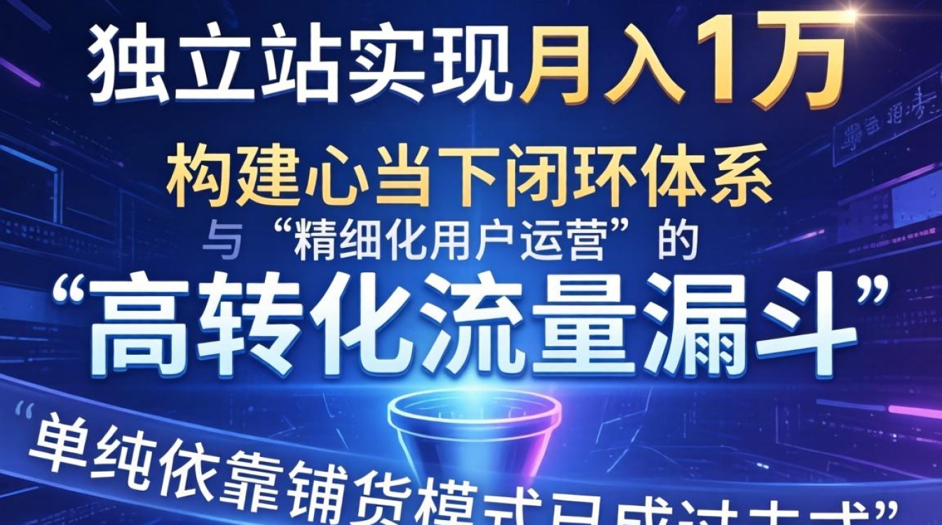 卖家独立站怎么做才能月入过万