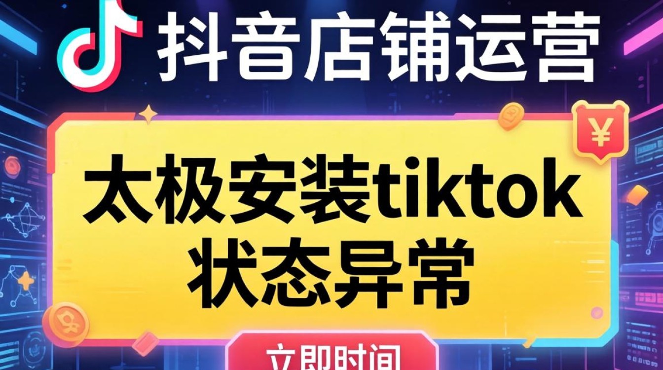 太极安装tiktok状态异常怎么办